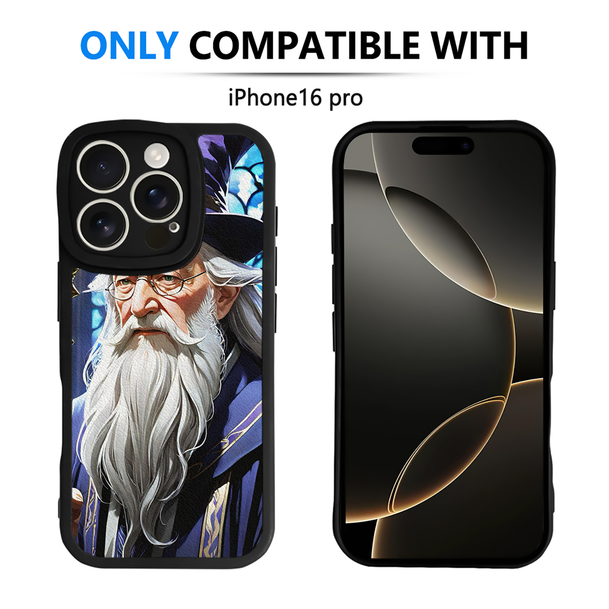 （画像用） Harry Potter ハリー・ポッターシリーズ 【iPhone 16シリーズ対応】シリコンスマホケース（レザー調） 材質：シリコン